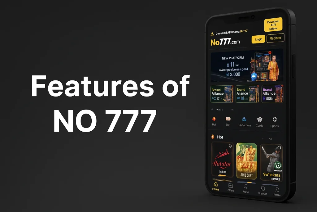 Features of No777 Game