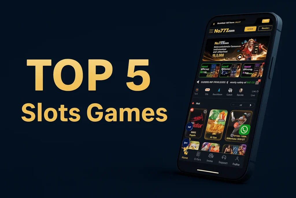 TOP 5 Slots Games in NO777